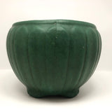 Matte Green Arts and Crafts Pottery Jardiniere