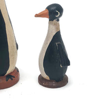Three Tiny Hand-painted Penguins