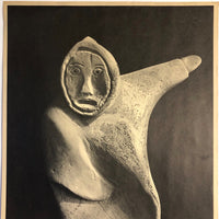 Eskimo Art at the Artisans, Newbury Street 1970s Poster