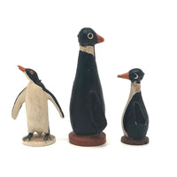 Three Tiny Hand-painted Penguins