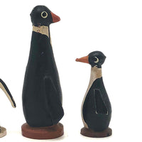 Three Tiny Hand-painted Penguins