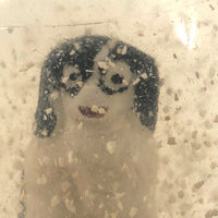 Glass and Porcelain King Charles Spaniel Snow Globe!