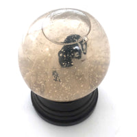 Glass and Porcelain King Charles Spaniel Snow Globe!