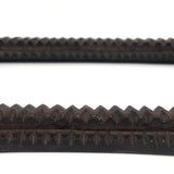 Sweet Old Tramp Art Frame with Heart Corners