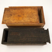Group of Antique Wooden Boxes