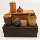 Group of Antique Wooden Boxes