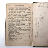 Grace’s 1880 Speller with Flowers Drawings and Handwritten Messages