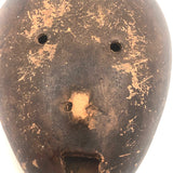 Found Face: Hand-painted Peruvian Clay Ocarina