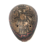 Found Face: Hand-painted Peruvian Clay Ocarina
