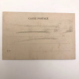 Strange Antique 1903 Postcard with Baby Eating Spilled Ink