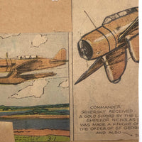 Three Kid Drawn Fighter Planes in Pencil