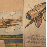Three Kid Drawn Fighter Planes in Pencil