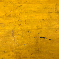 Old Hand-held Double-Side Metal Signal Flag, Presumed Railroad