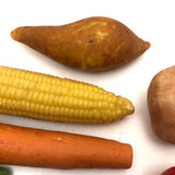Array of c. 1940s-50s Wax Vegetables!
