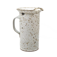 Great Studio Pottery Stoneware Pitcher by Dan Weaver, Maine Kiln Works