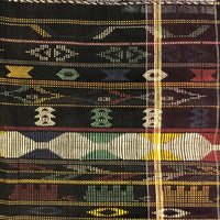 Finely Woven Presumed Peruvian Fine Cotton Table Runner (or Shawl!)
