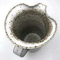 Great Studio Pottery Stoneware Pitcher by Dan Weaver, Maine Kiln Works