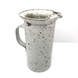 Great Studio Pottery Stoneware Pitcher by Dan Weaver, Maine Kiln Works