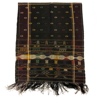Finely Woven Presumed Peruvian Fine Cotton Table Runner (or Shawl!)