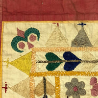 Beautiful Vintage Hand Embroidered Cotton Suzani