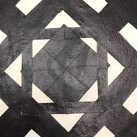Double-Sided Black and Black 19th Century Schoolgirl Cut Paper Designs