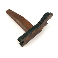 Happier Little Spotted Dog Wooden Folk Art Doorstop