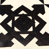 Double-Sided Black and Black 19th Century Schoolgirl Cut Paper Designs