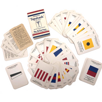 Sunset Press Vintage Signal Cards c. 1940s, Complete Deck