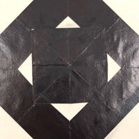 Double-Sided Black and Black 19th Century Schoolgirl Cut Paper Designs