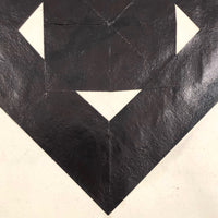 Double-Sided Black and Black 19th Century Schoolgirl Cut Paper Designs