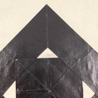 Double-Sided Black and Black 19th Century Schoolgirl Cut Paper Designs