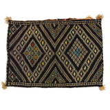 Middle Eastern or Moroccan Vintage Kilim Pillow Cover / Camel Saddle Bag
