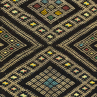 Middle Eastern or Moroccan Vintage Kilim Pillow Cover / Camel Saddle Bag