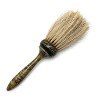 Lovely Antique Yellow and Black Grain-Painted Horsehair Brush