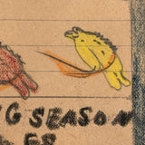 Mary Baker's May 1917 Calendar with Season Wishes from Out of the Briny Deep!