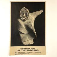 Eskimo Art at the Artisans, Newbury Street 1970s Poster