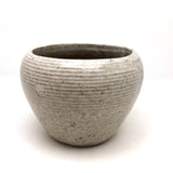 Mid-C Zanesville Ribbed Stoneware Planter