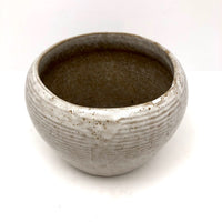 Mid-C Zanesville Ribbed Stoneware Planter