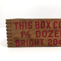 Eglantine American Tobacco Company 20 Cent Plugs Box