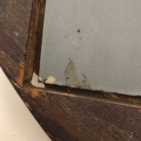 Great Old Wooden Porthole Style Handmade Hanging Mirror