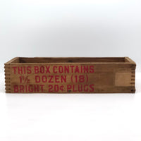 Eglantine American Tobacco Company 20 Cent Plugs Box