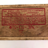 Eglantine American Tobacco Company 20 Cent Plugs Box