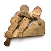 Erotic Mechanical Folk Art Wooden Toy