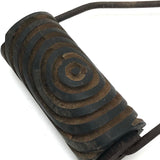 Cool Target Patterned Old Linocut Roller