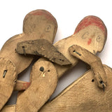 Erotic Mechanical Folk Art Wooden Toy