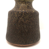 Beautifully Crafted, Earthy Studio Pottery Stoneware Vase, or Decanter