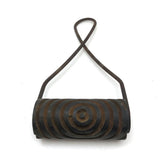 Cool Target Patterned Old Linocut Roller