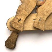 Erotic Mechanical Folk Art Wooden Toy