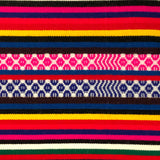 Colorful Handmade Peruvian Oveja Wool Vintage Textiles