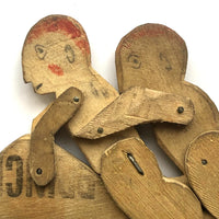 Erotic Mechanical Folk Art Wooden Toy